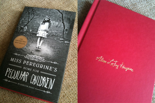 Miss Peregrine's Home for Peculiar Children, with and without jacket