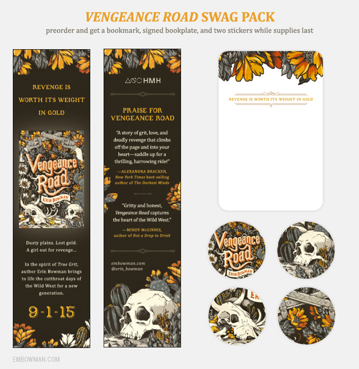 VENGEANCE ROAD preorder swag pack